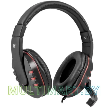 Наушники Defender Warhead G-160 (черный/красный) картинка 2